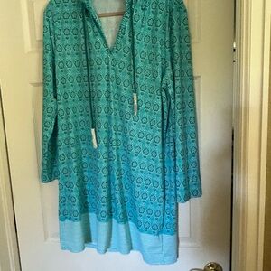 Cabana Life by Talbots beach coverup, NWT, XL